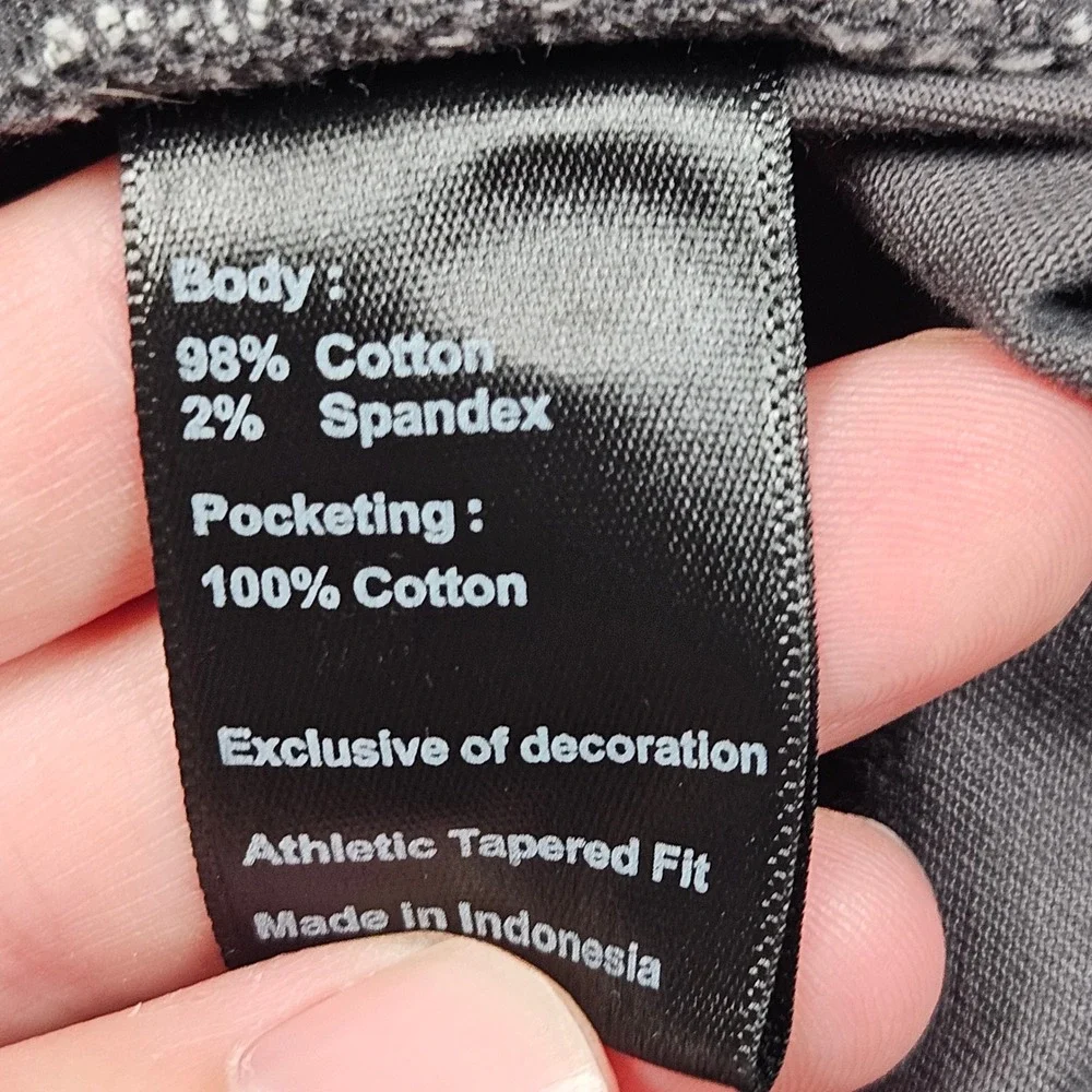 Flint and Tinder 365 Pants Mens 36x30 (Fits 38x30) Gray Athletic Tapered Fit